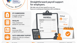We provide reliable payroll support for employers, including RTI submissions, payslips, P60s and auto-enrolment support. Our team helps keep payroll accurate, submitted on time and easier to manage, so you can focus on running your business.